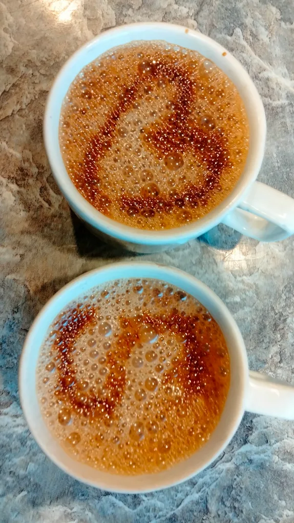 Filter coffee with crema, made from Giri Coffee Works powder